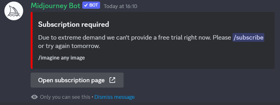 How To Use Midjourney AI For Free? An Ultimate Guide 8 The free trial is not available in Midjourney AI