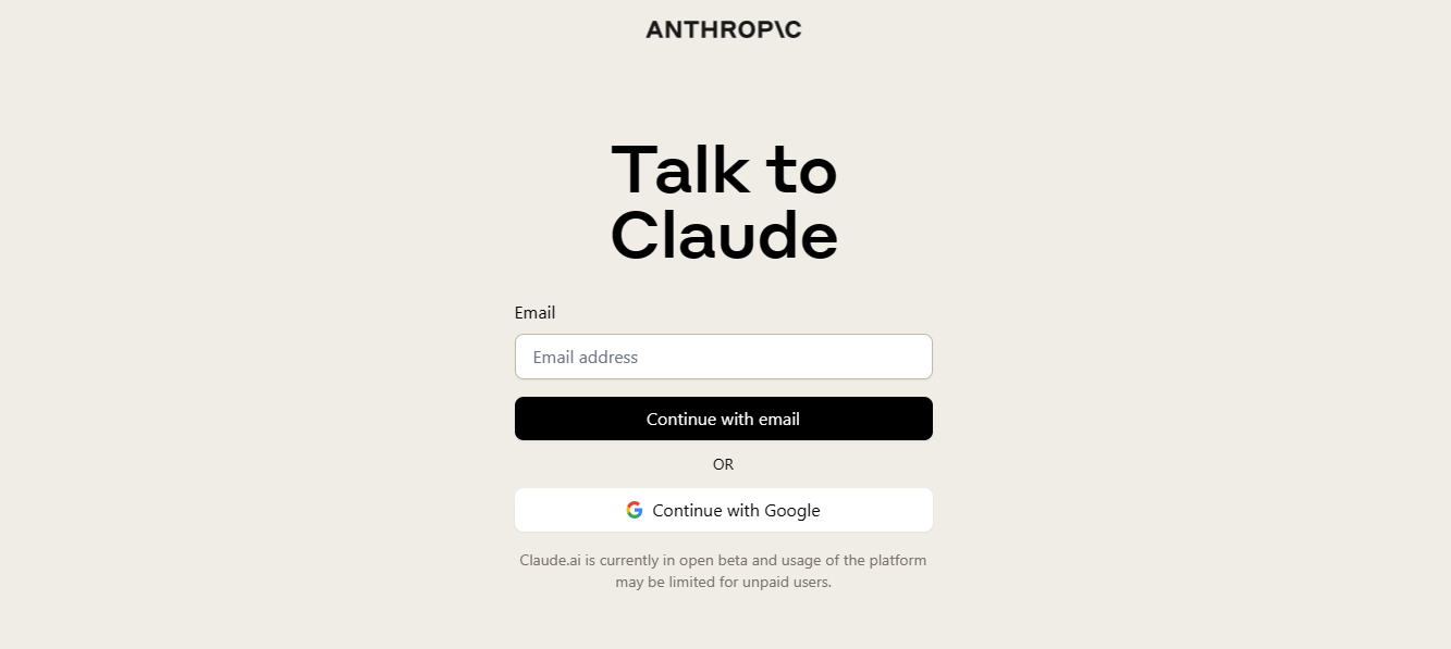 Log Into Claude 2