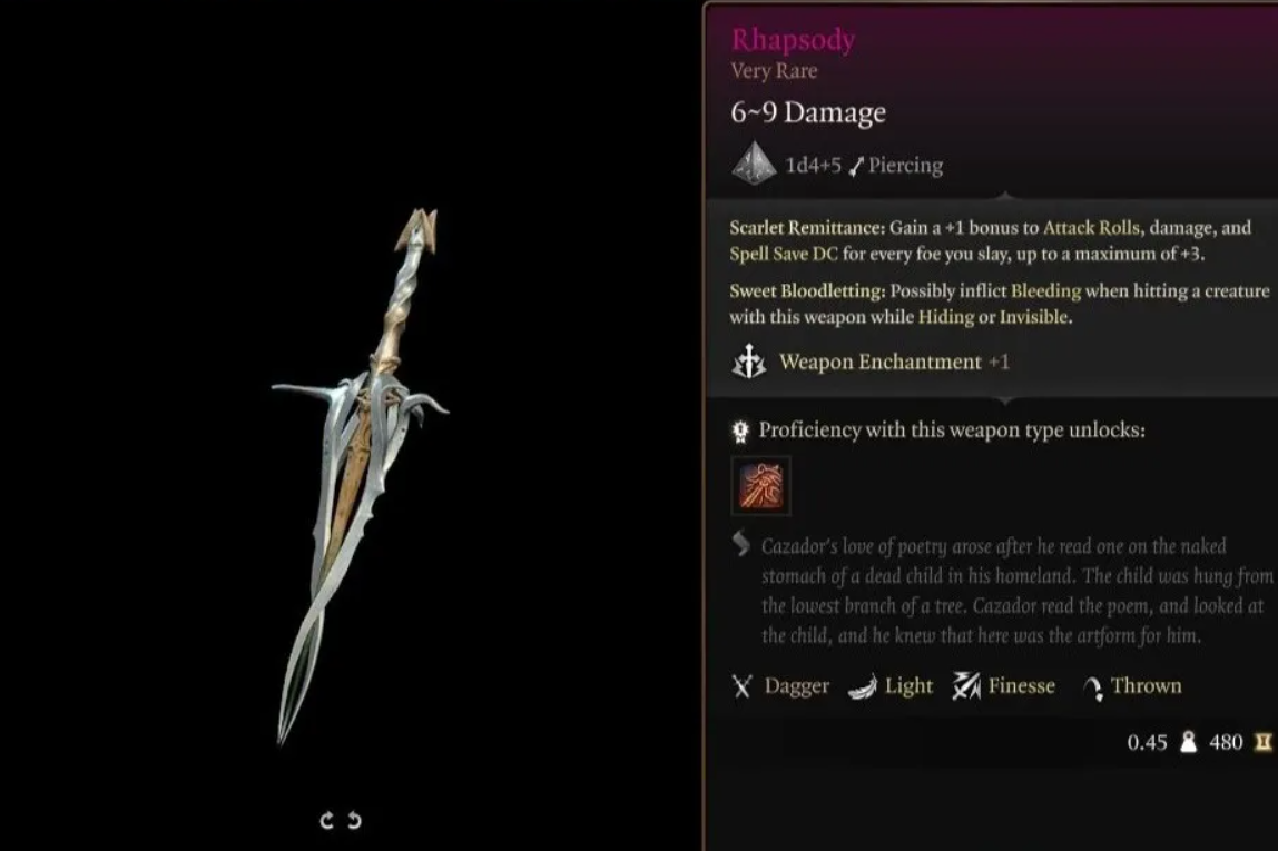Rhapsody blade