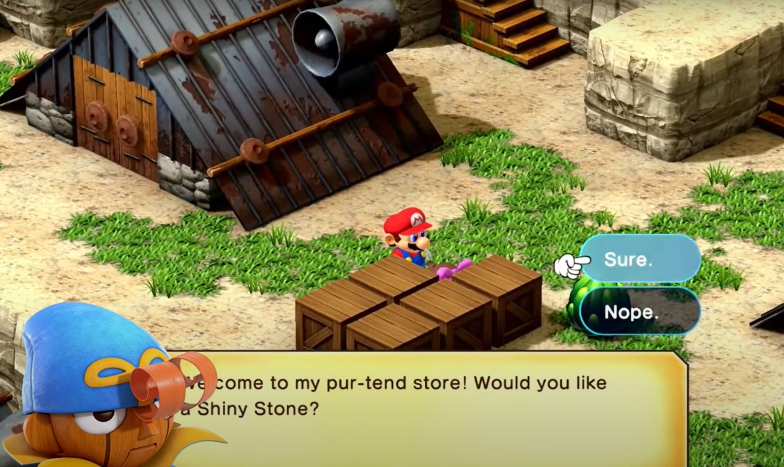 Exchanging Shiny stone for Fireworks