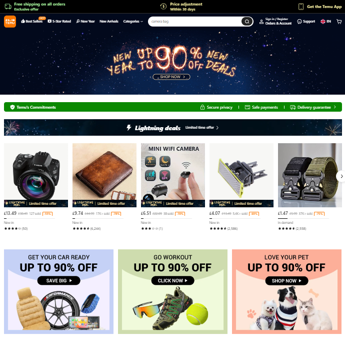 TEMU 11 TEMU Website