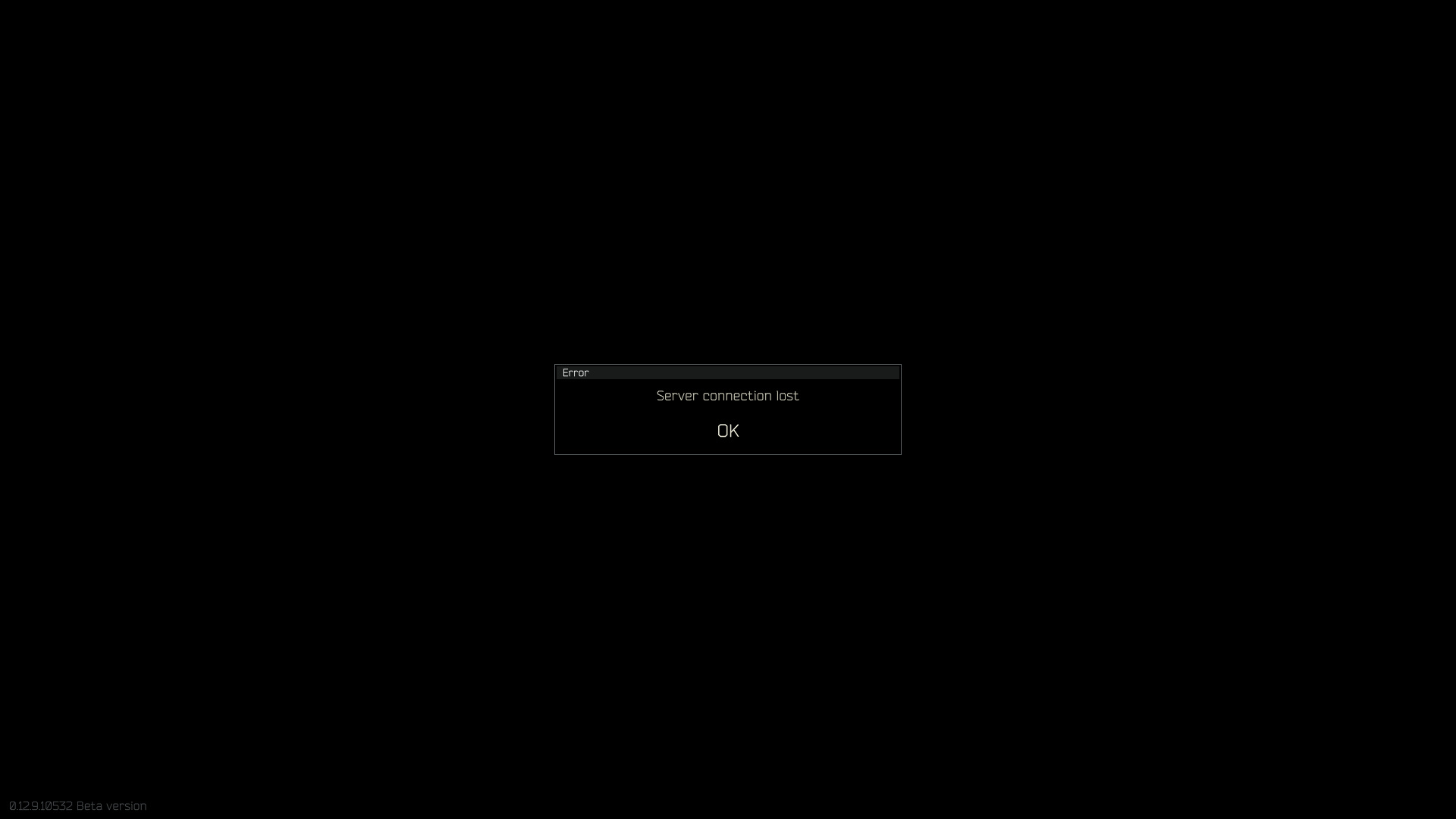 Server issue