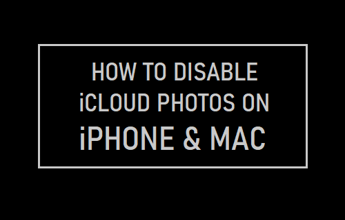 How to Disable iCloud Photos on iPhone & Mac