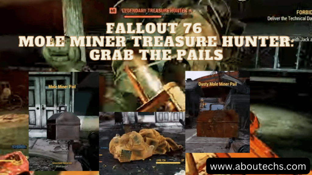 FALLOUT 76 MOLE MINER TREASURE HUNTER