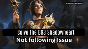 Solve The BG3 Shadowheart Not Following Issue